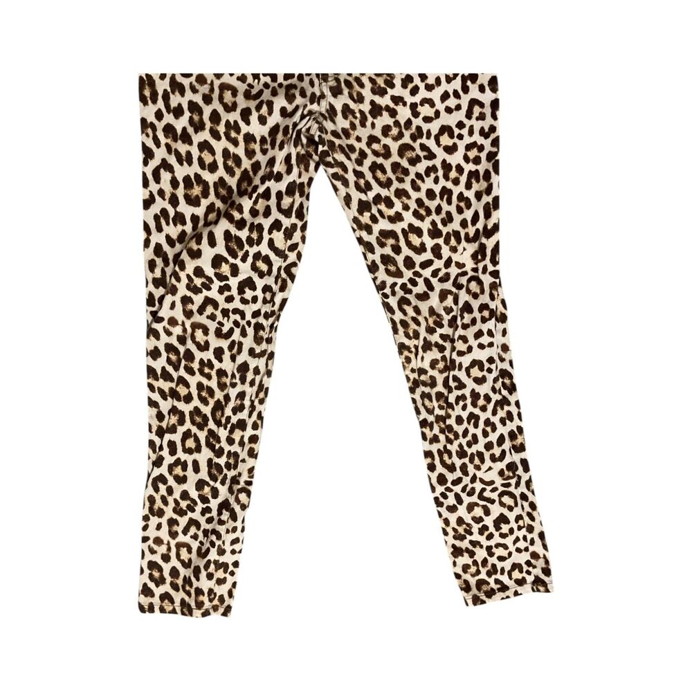 Boston Proper Animal Print Stretch Pants Size 4 - Picture 5 of 10